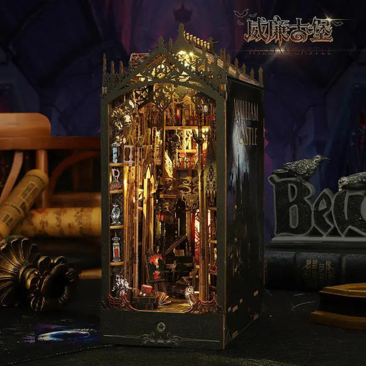 Book Nook DIY – William Castle – Castelo europeu retrô