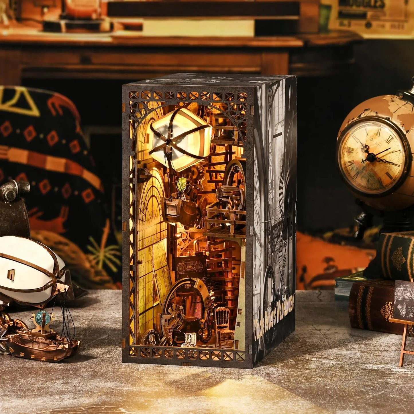 Book Nook DIY - Uncle Peter's Warehouse | Miniverse Store