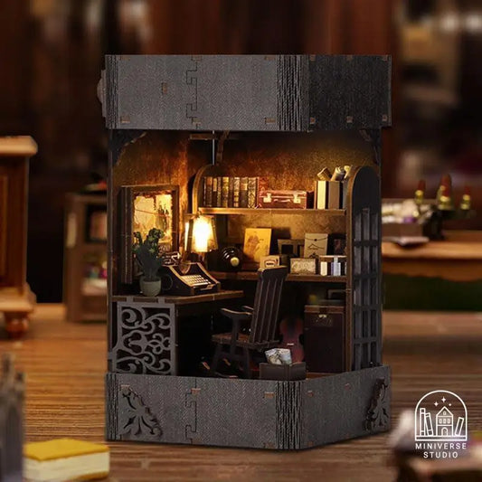 Book Nook DIY – Agência de Detetives do Século XIX