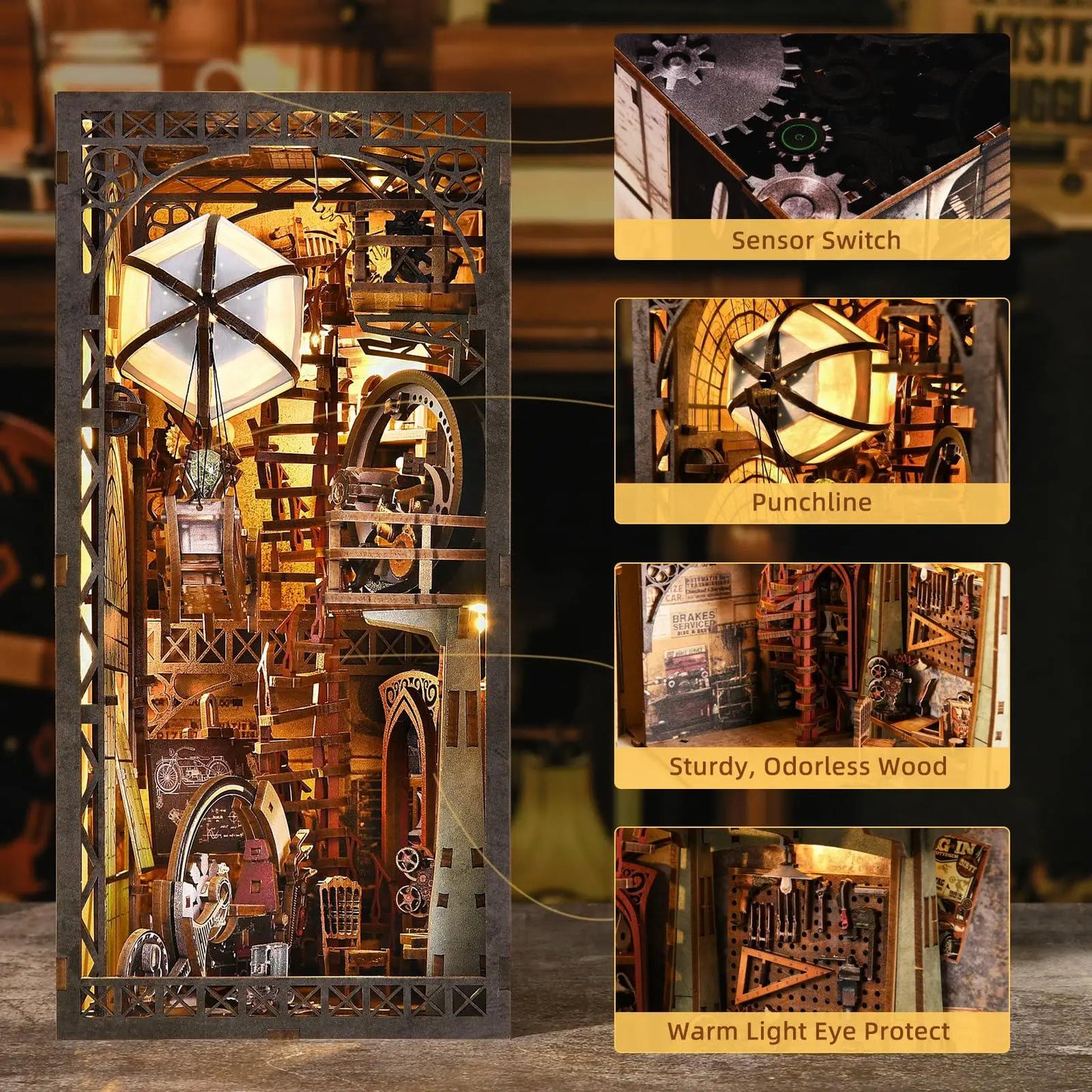 Book Nook DIY - Uncle Peter's Warehouse | Miniverse Store