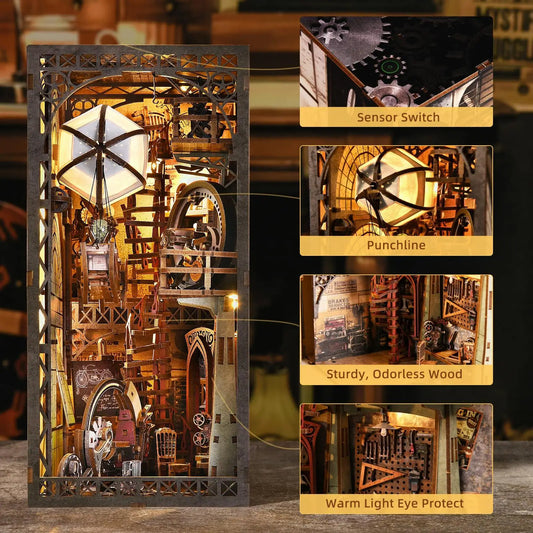 Kit Book Nook DIY - Uncle Peter's Warehouse | Miniverse Studio