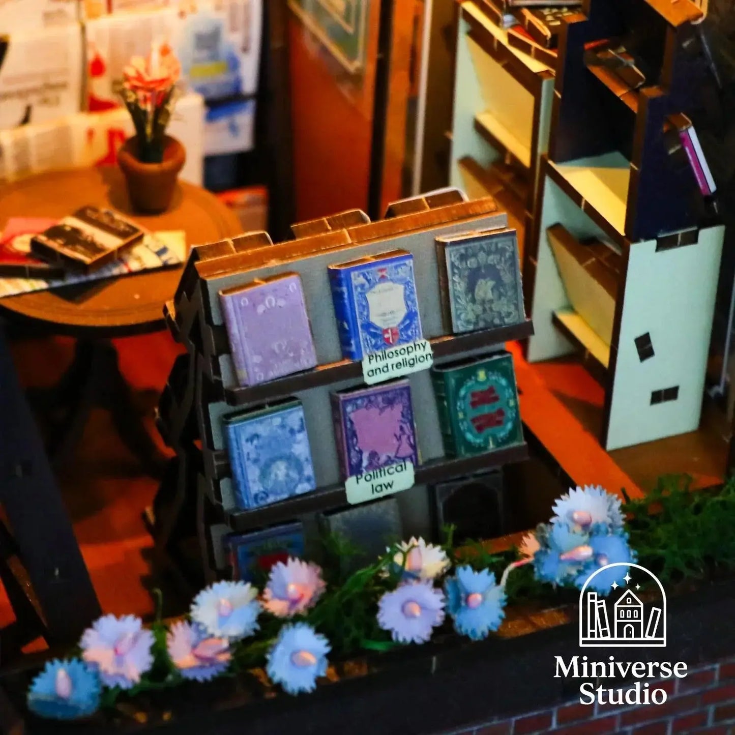 Book Nook DIY – Librería 3D con luz LED