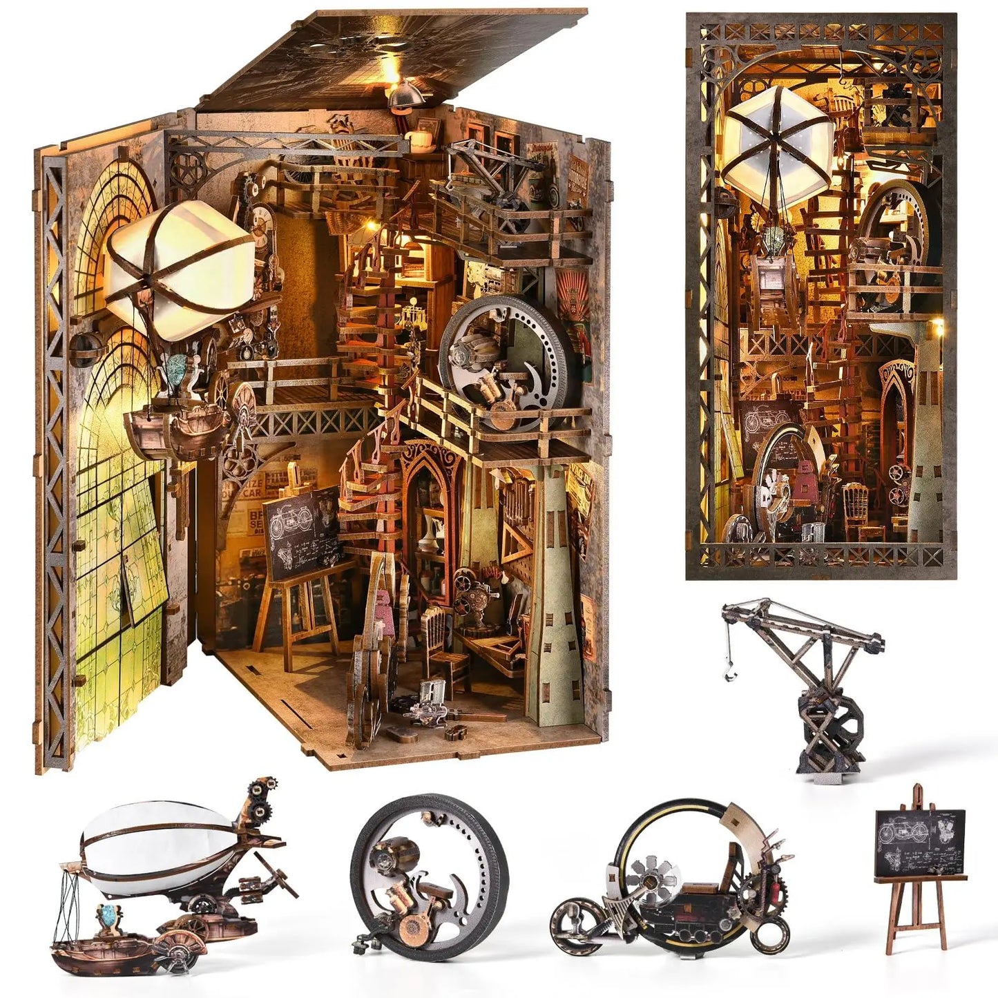 Book Nook DIY - Uncle Peter's Warehouse | Miniverse Store