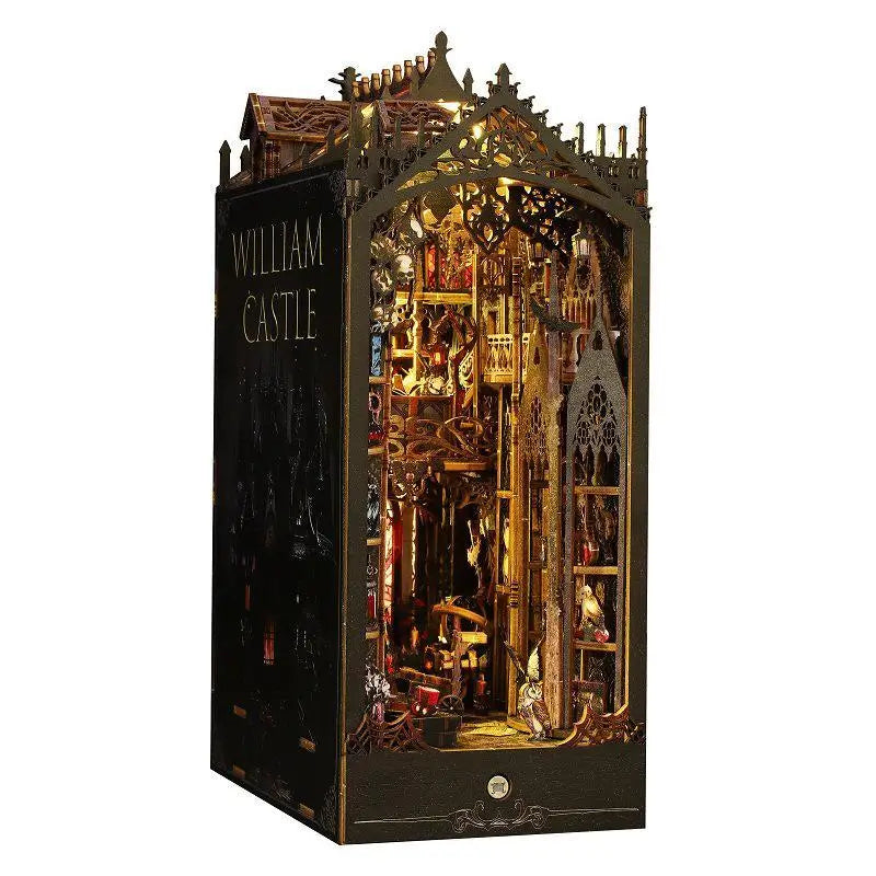 Book Nook DIY – William Castle – Castillo retro europeo