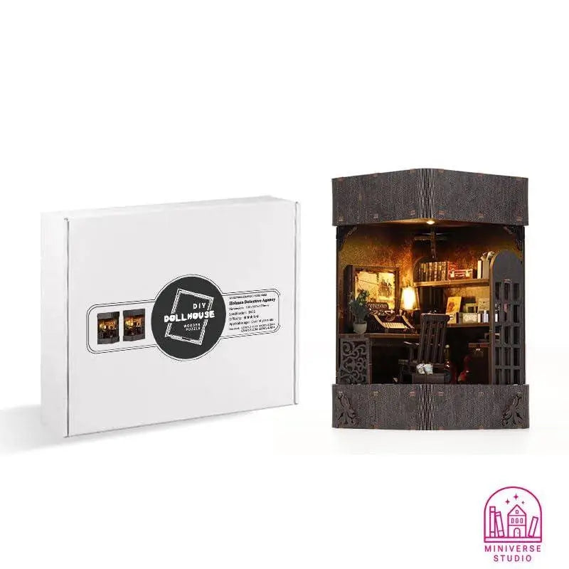 Book Nook Kit DIY - Agencia de Detectives del Siglo XIX