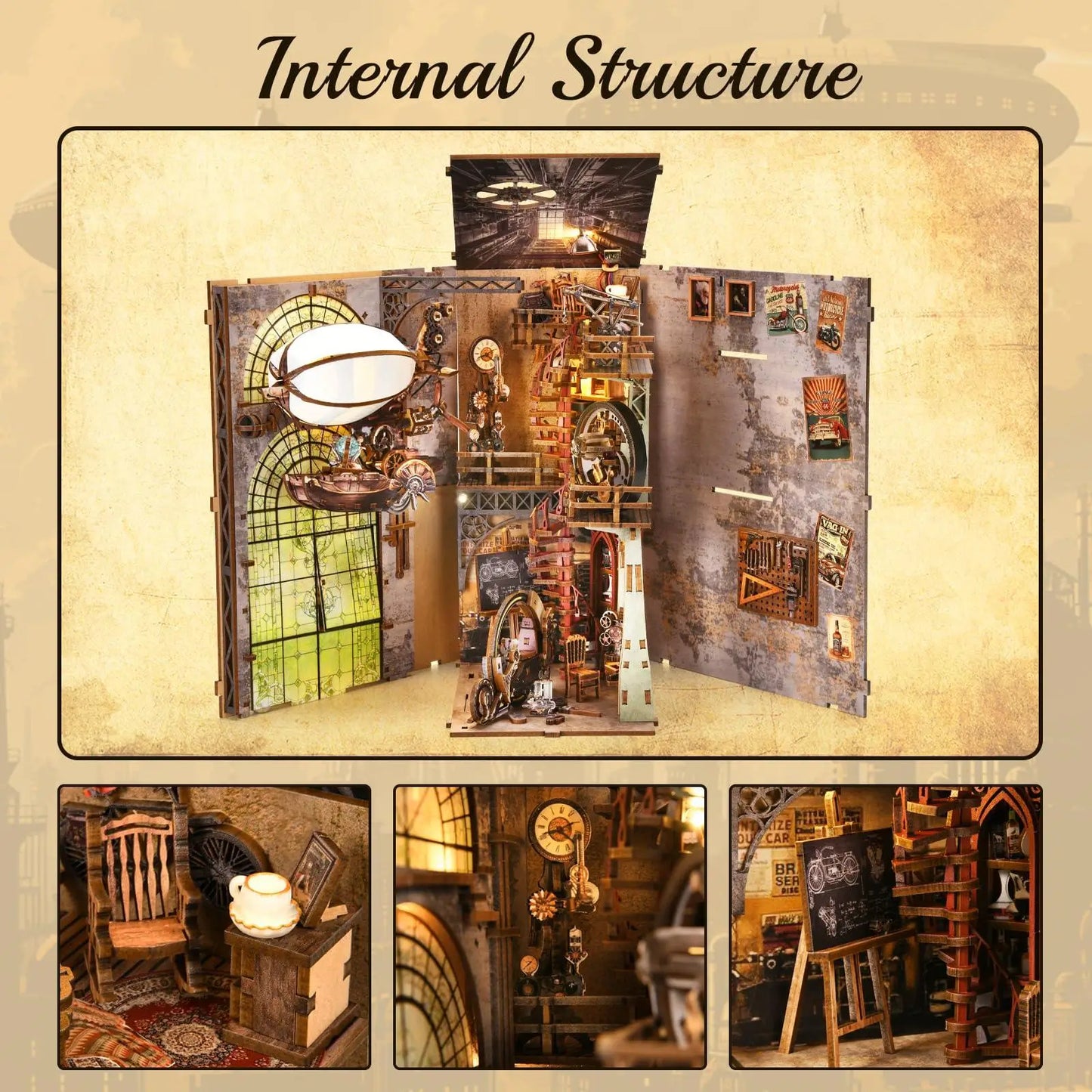 Book Nook DIY - Uncle Peter's Warehouse | Miniverse Store