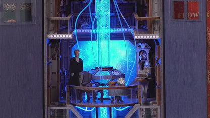 Book Nook DIY “Mysterious Blue Box” – Diorama del TARDIS para Fans de Doctor Who