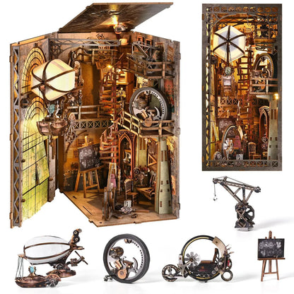 Book Nook DIY - Uncle Peter's Warehouse | Miniverse Store